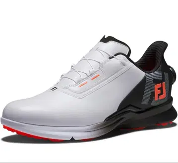 FJ Fuel 골프화 9.5 WIDE 화이트/블랙/코랄