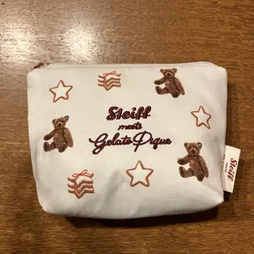 Steiff Gelato Pique 콜라보 파우치