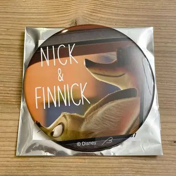 닉 피닉 스탠드 포함 캔뱃지 주토피아