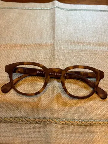 HAVE A LOOK 브라운 계열 안경 도수 없음