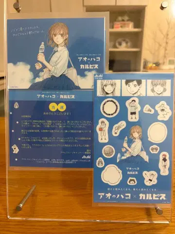 [ 초레어 새상품급 ] 푸른상자 팬 굿즈