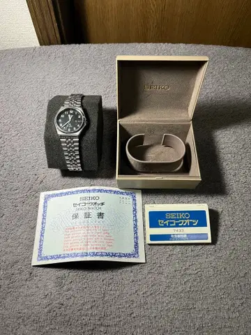 세이코 실버 웨이브 빈티지 당시품