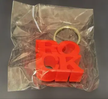 CDJ2526 가챠 ROCK 키링 레드 레어