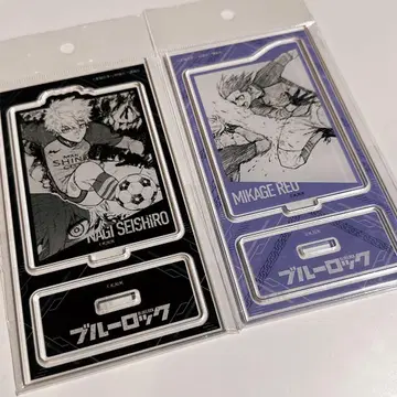 블루 록 명장면 아크릴 스탠드 나기 레이오 이세탄