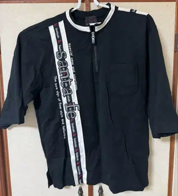 산타페 블랙 T셔츠 F 사이즈 상하의 세트