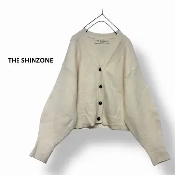 정가 28,600엔 THE SHINZONE 케이프 린 니트 가디건