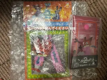 해피 복권 주토피아 닉 러버 마스코트 키링 멀티 케이스