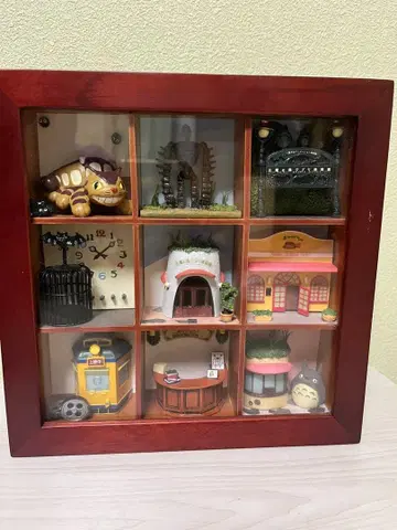 지브리 미술관 컬렉션 박스 토토로 고양이 버스