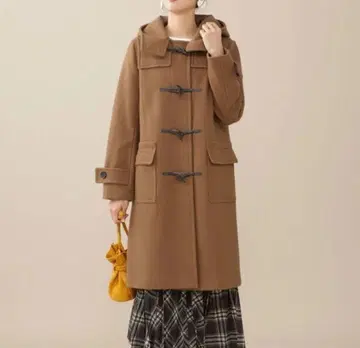 더플 코트 카멜색 NANOuniverse 나노 유니버스 38 사이즈