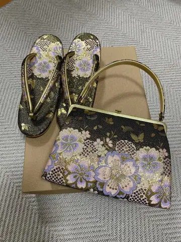 성인식 결혼식 후리소데 조리 백 세트