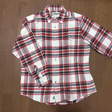 [ 빅 사이즈 ] 마운틴 카키 코튼 플란넬 셔츠