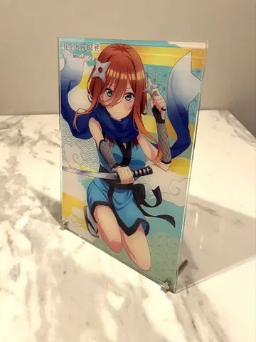 5등분의 신부 나카노 미쿠 아크릴 보드