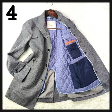 [컨디션 최상] 맨즈 멜로즈 헤링본 라이너 포함 체스터 코트