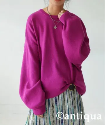 [ 새상품 ] antiqua 안티카 니트 스웨터 상의