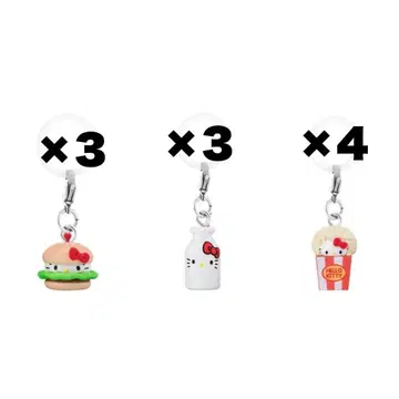 헬로키티 아메리칸 디자인 메지루시 액세서리