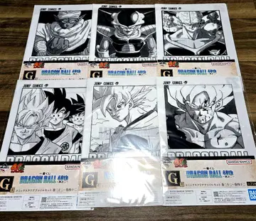 제일복권 드래곤볼 40주년 G상 코믹 클리어 파일 세트