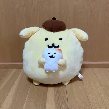 나가노 x 산리오 캐릭터즈 폼폼푸딩 머핀과 함께 BIG 봉제 인형