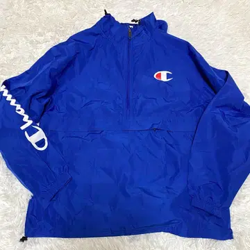 챔피온 아노락 후드티 파랑 L 드로 코드