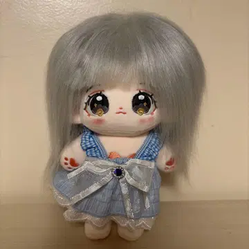 실버 머리 봉제 인형