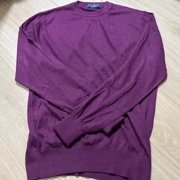 [새상품급] 나노 유니버스 실크 캐시미어 크루넥 스웨터 M