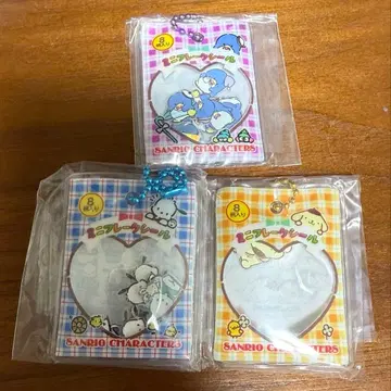 산리오 바스락 프레이크 씰풍 참 샘 포차코 폼폼푸딩