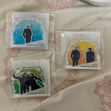 주술회전 아크릴 미니 피규어 회옥 옥절 OP 고죠 여름 이에이리