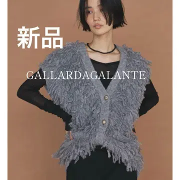 택 포함 새상품 개럴개런트 루프 베스트 울 혼방