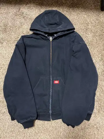 Dickies 후드 부착 자켓 빅 루즈