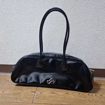 JEANASIS 페이크 레더 보울링 백