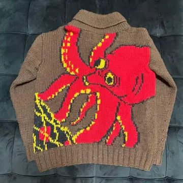 에비수 EVISU 타코 코위찬 니트