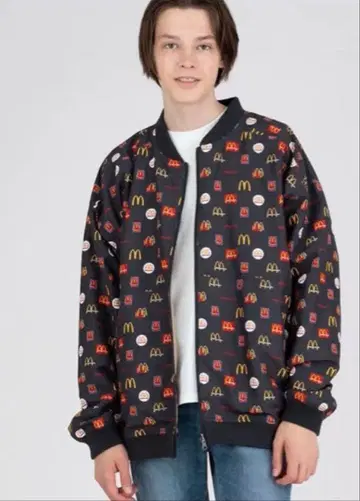 graniph 그라니프 맥도날드 맥 콜라보 리버서블 자켓
