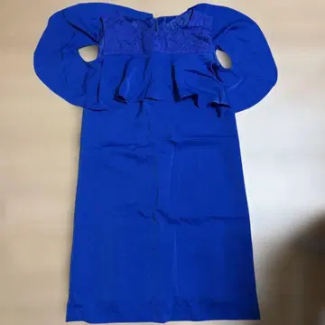 드레스 파랑 결혼식 세트