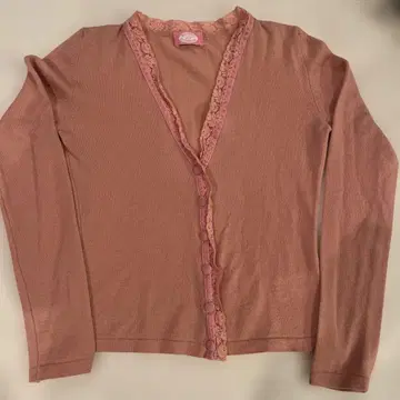 BluGirl 핑크 가디건 긴팔