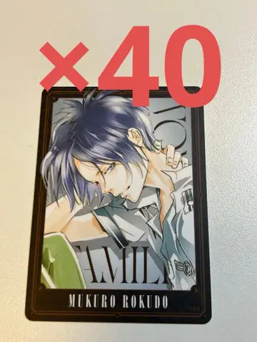 REBORN 보드게임 로쿠도 무쿠로 4 40장 세트