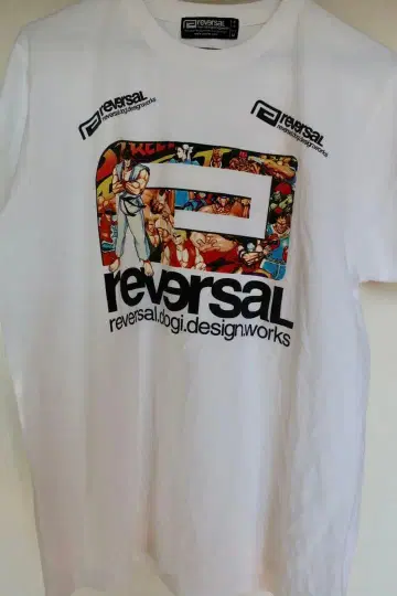 스트2 reversal 콜라보 T셔츠