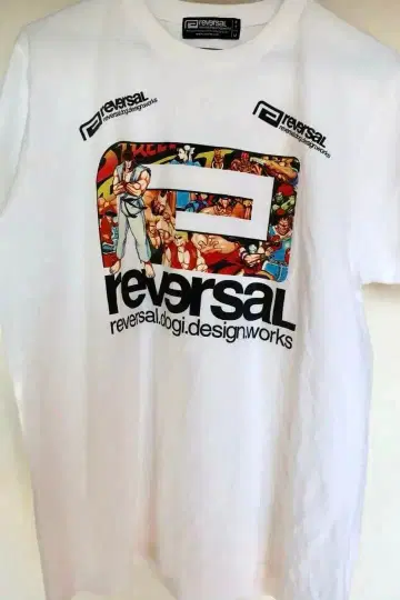스트2 reversal 콜라보 T셔츠