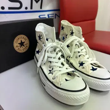 컨버스 올스타 별 패턴 하이컷