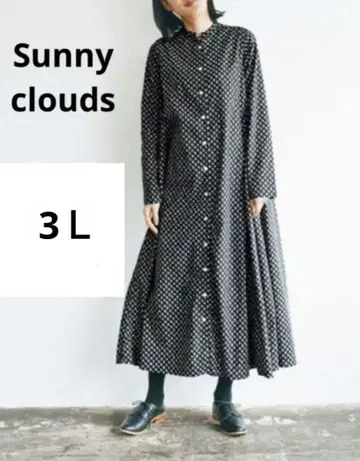 써니클라우드 Sunny clouds 스노드롭 코몬 원피스 3L