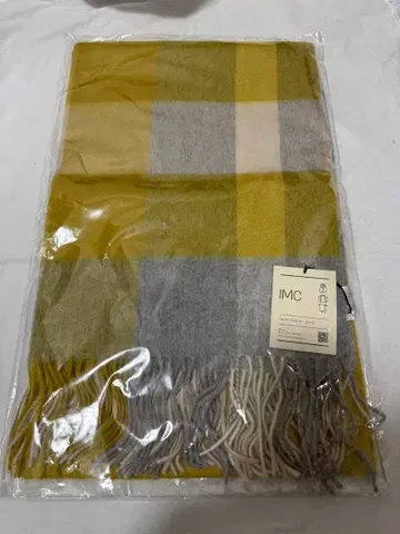 캐시미어 100% 스톨 미사용 새상품 미개봉