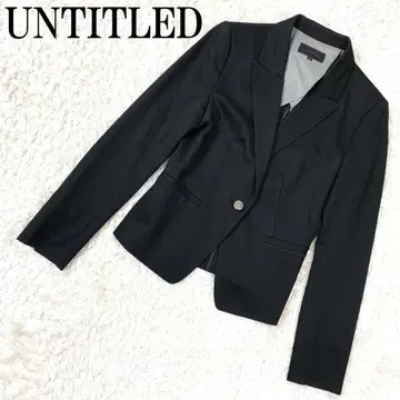 UNTITLED 언타이틀 테일러드 자켓 블랙 3 B9945