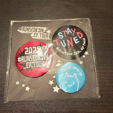 BTS JIN 콘서트 굿즈 캔뱃지