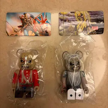 베어브릭 아이언 메이든 앞뒤 2체 세트