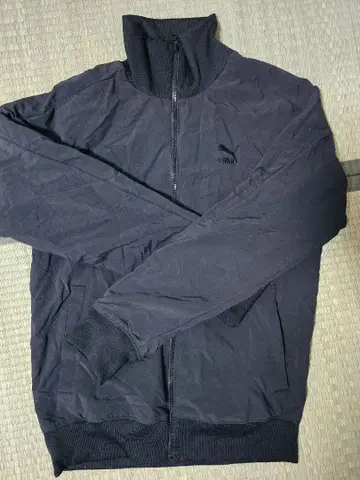 PUMA 블랙 집업 자켓 XS