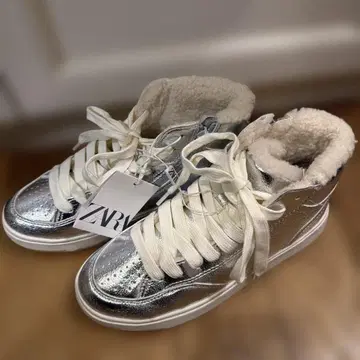 ZARA 하이컷 신발 36 23cm 상당
