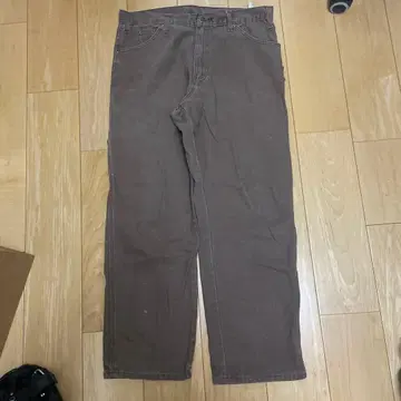 90s 00s Dickies 워크 팬츠 브라운