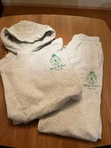 새상품급 Sporty & Rich(스포티앤리치) 팬츠 셋업