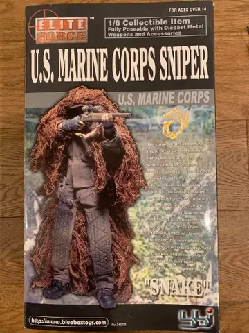 엘리트 포스 해병대 스나이퍼 결품 있음