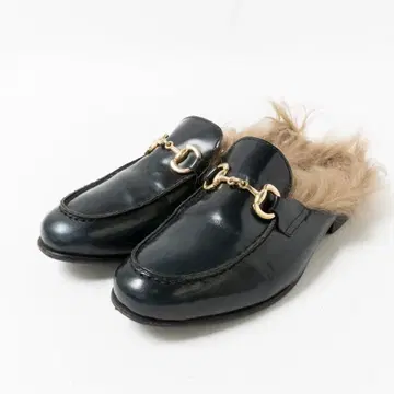 SEBOY'S 세보이즈 사이즈 37 이탈리아제 홀스빗 퍼 뮬