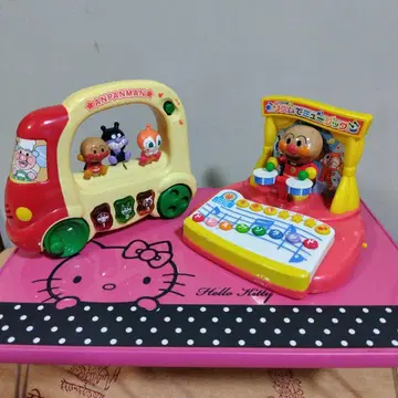 호빵맨 자동차 북 완구 세트 (음악 포함)