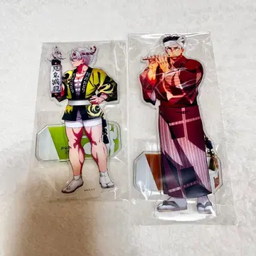 귀멸의 칼날 시나즈가와 사네미 히메지마 교메이 아와오도리 아크릴 스탠드